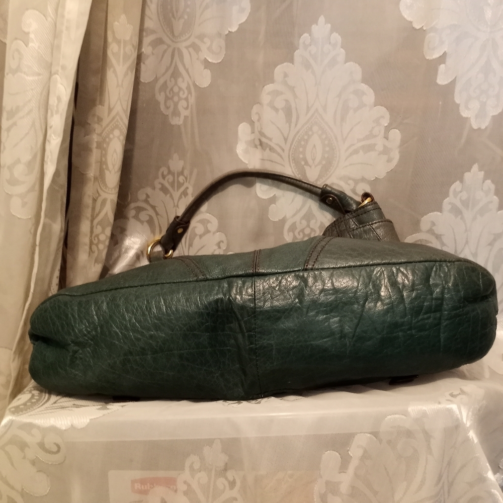 Steven Steve Madden Vintage Green Leather Hobo Handbag..SOLD SOLD SOLD - Picture 7 of 10
